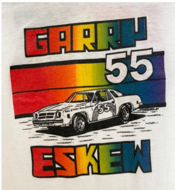 Vintage 70's rainbow racing team  tee