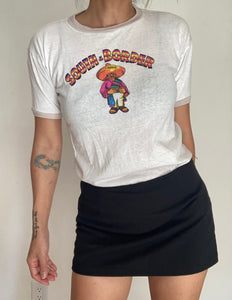 Vintage 80's South Of The Border ringer tee