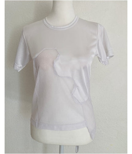 2008 Vintage COMME des GARCONS jersey mesh top size XS