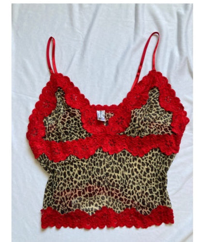 XXL Y2K RAMPAGE leopard print camisole