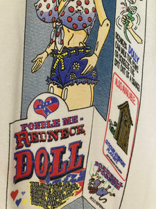Vintage Redneck Doll funny. novelty print tee