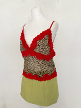 Load image into Gallery viewer, XXL Y2K RAMPAGE leopard print camisole
