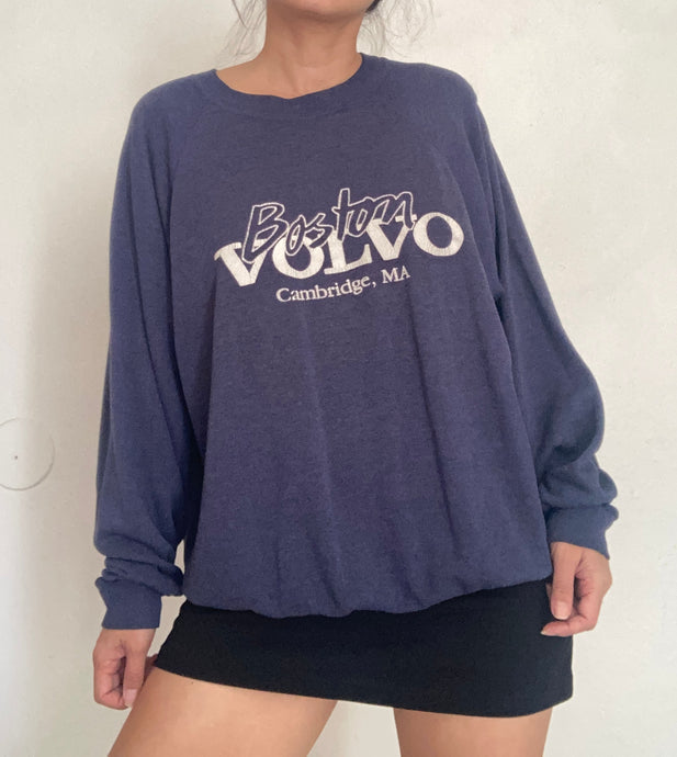 Vintage 70's 80's VOLVO Boston crewneck