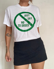 Load image into Gallery viewer, Vintage 80&#39;s Just Say No To Drugs Nancy Reagan campaign tee 50/50