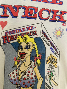 Vintage Redneck Doll funny. novelty print tee
