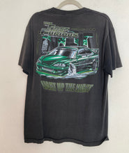 Load image into Gallery viewer, Y2K Vintage The Fast and The Furious Light Up The Night tee