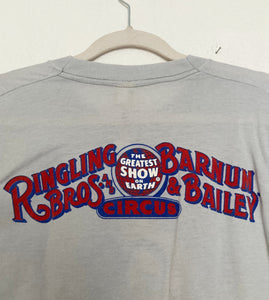 Vintage 1984 Clown Ringling Bros and Barnum & Bailey  tee  50/50