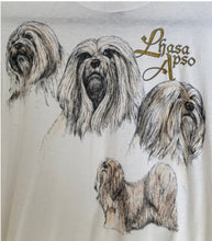 Load image into Gallery viewer, Vintage 80&#39;s LHASA APSO dog puppy tee