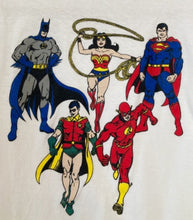 Load image into Gallery viewer, XS/S Vintage DC Comics Super Hero tee