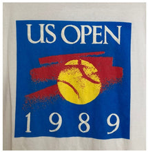 Load image into Gallery viewer, Vintage 1989 US Open tennis championships tee