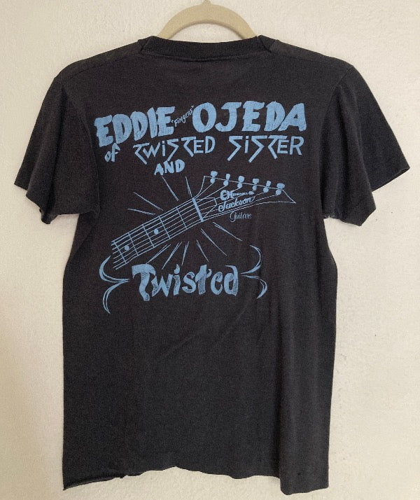 Vintage 70's Eddie Ojeda TWISTED SISTER tee  50/50