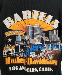 Vintage Harley Davidson thermal tee Los Angeles Bartels