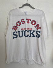 Load image into Gallery viewer, XL Vintage Boston Sucks baseball Red Sox tee tshirt