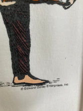 Load image into Gallery viewer, L/XL Vintage Edward Gorey So Many Books So Little Time crewneck
