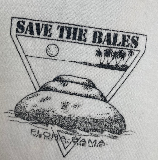 Vintage L/XL 90's Save the Bales coke cocaine tee