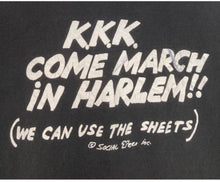Load image into Gallery viewer, FREE SHIPPING: Vintage 90&#39;s KKK Come March In Harlem NYC tee