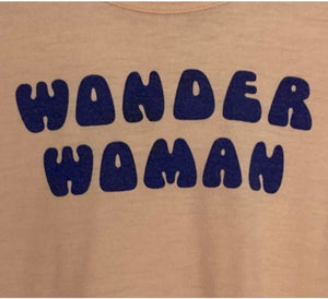 Vintage 70's Wonder Woman  tshirt 50/50