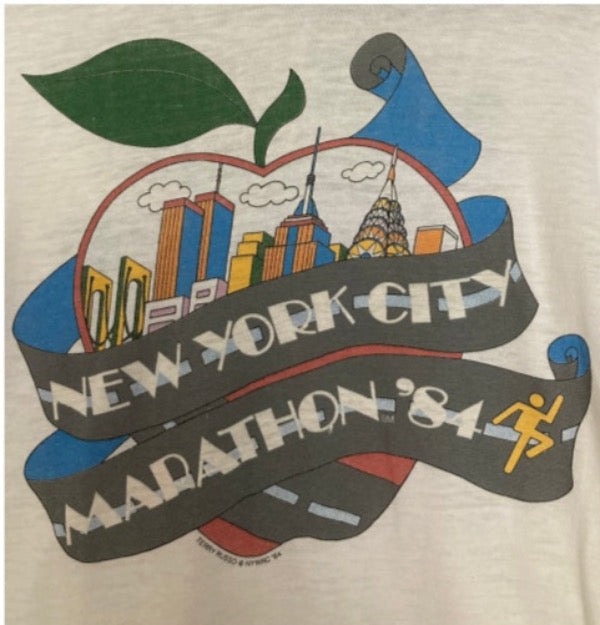 Vintage 1984 New York City Marathon tee 50/50