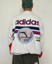 Load image into Gallery viewer, FREE SHIPPED Vintage 1980 ADIDAS Winter Olympic Lake Placid New York  sweatshirt
