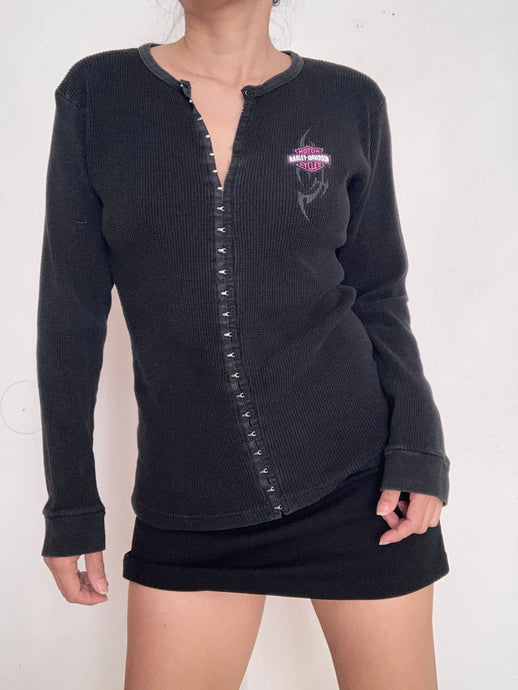 Vintage HARLEY DAVIDSON thermal long sleeve