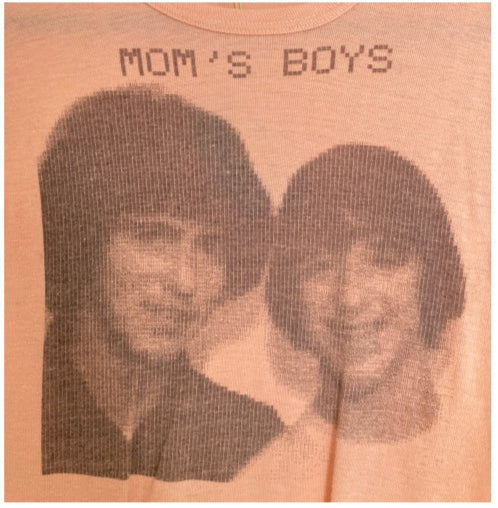 Vintage 70's Mom's Boys ribbed tee