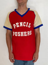 Load image into Gallery viewer, Vintage 70&#39;s Pencil Pushers tee tshirt