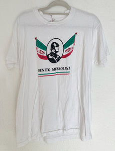 Vintage Benito Mussolini tee