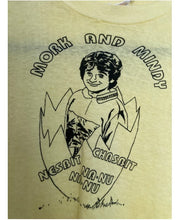 Load image into Gallery viewer, XXS/XS Vintage Mork and Mindy baby tee