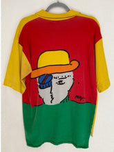 Load image into Gallery viewer, Vintage 80&#39;s PETER MAX polo pocket shirt tshirt