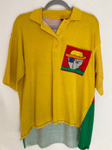 Load image into Gallery viewer, Vintage 80&#39;s PETER MAX polo pocket shirt tshirt