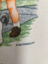 Load image into Gallery viewer, Vintage 1994 Look Where I Am Pierced Dick Jane Sally funny naughty tee