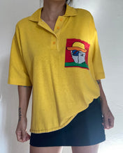 Load image into Gallery viewer, Vintage 80&#39;s PETER MAX polo pocket shirt tshirt