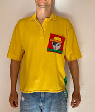 Load image into Gallery viewer, Vintage 80&#39;s PETER MAX polo pocket shirt tshirt