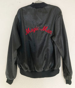 RARE Vintage Hollywood MAGIC CASTLE Magician Magicman satin bomber jacket