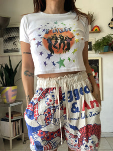 Vintage B*Witched girl group band cropped tee