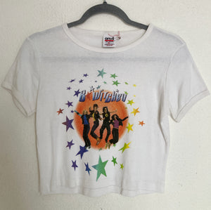 Vintage B*Witched girl group band cropped tee