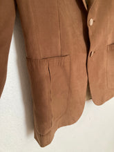 Load image into Gallery viewer, Vintage LANVIN feather suede blazer