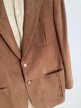 Load image into Gallery viewer, Vintage LANVIN feather suede blazer