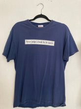 Load image into Gallery viewer, Vintage Never Judge A Book By Its Movie tee