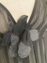 Load image into Gallery viewer, Y2K REBECCA TAYLOR sheer babydoll silk dress