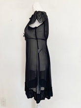 Load image into Gallery viewer, Y2K REBECCA TAYLOR sheer babydoll silk dress