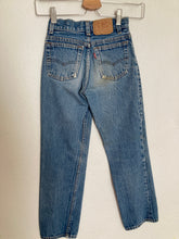Load image into Gallery viewer, 21" Vintage made in USA Levi's KIDS jeans