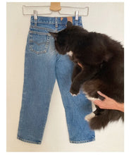 Load image into Gallery viewer, 21" Vintage made in USA Levi's KIDS jeans denim
