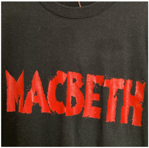 Vintage 1992 MACBETH play festival tee
