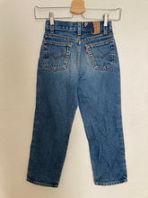Load image into Gallery viewer, 21" Vintage made in USA Levi's KIDS jeans denim
