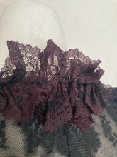 Load image into Gallery viewer, Vintage lace ruffle trim sheer night gown