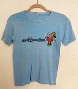 70's vintage DISNEY WORLD ribbed tee