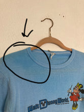 Load image into Gallery viewer, 70&#39;s vintage DISNEY WORLD ribbed tee