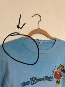 70's vintage DISNEY WORLD ribbed tee