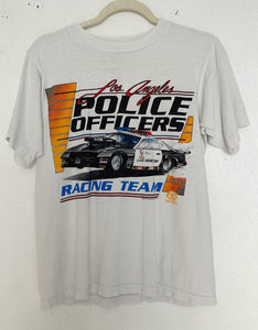 Vintage LAPD Los Angeles Police Officers Racing Team tee 50/50